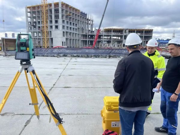Демонстрация тахеометра STEC AXIS10 с ПО Terra Master