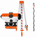 Комплект 3в1: нивелир RGK C-20 + штатив, рейка 3м